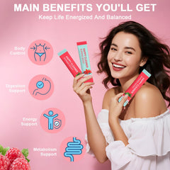 Close-up of a single Happy Cleaner packet design