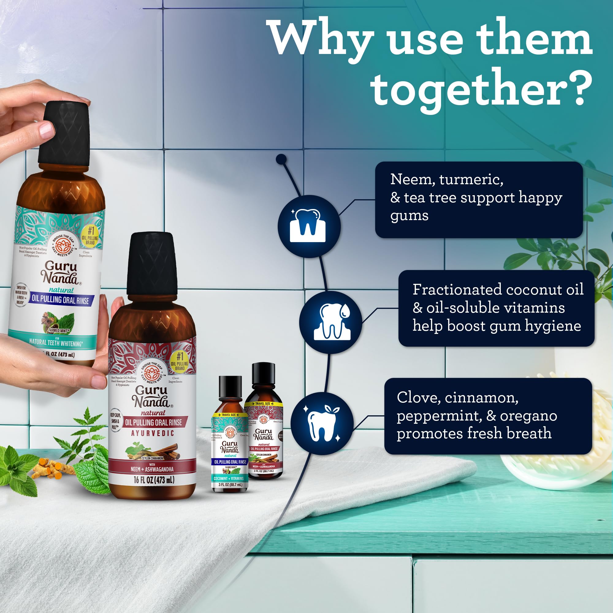 Happy Gums Duo packaging and branding