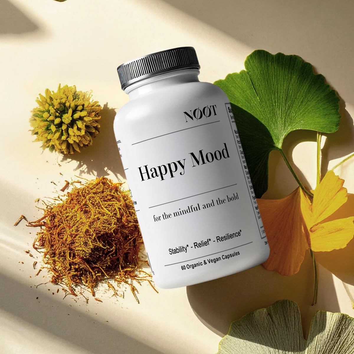 Mucuna, Rhodiola Rosea and Maca Root ingredients