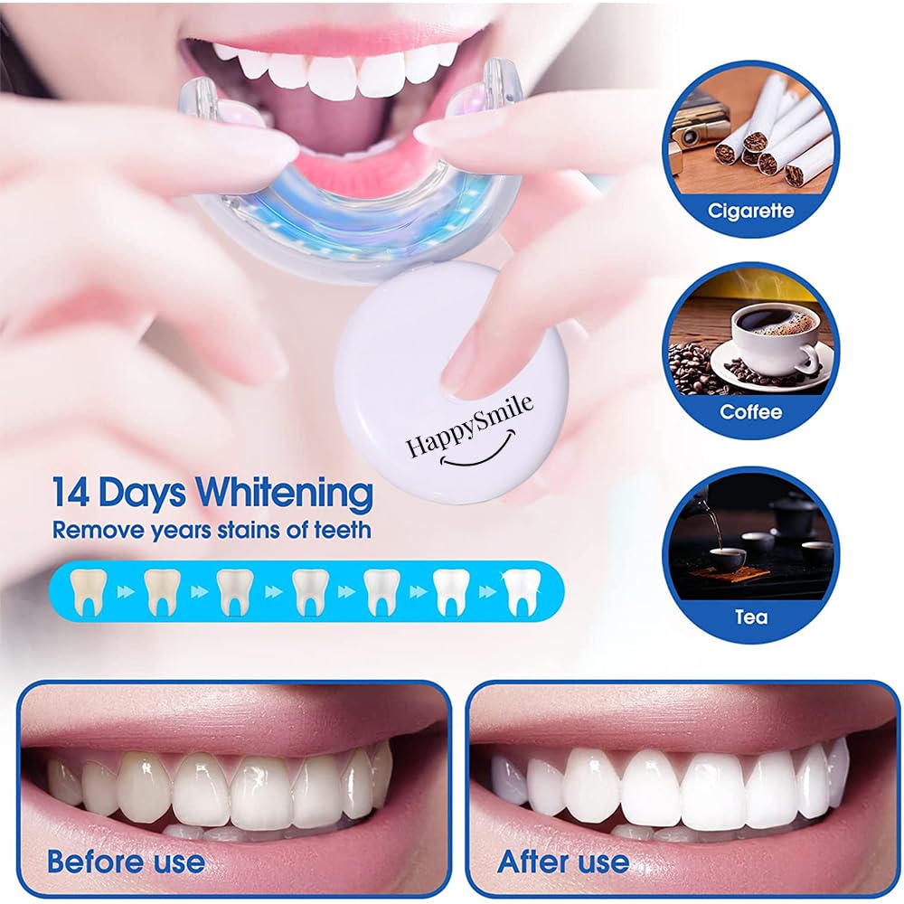 LED light device for the HappySmile whitening kit
