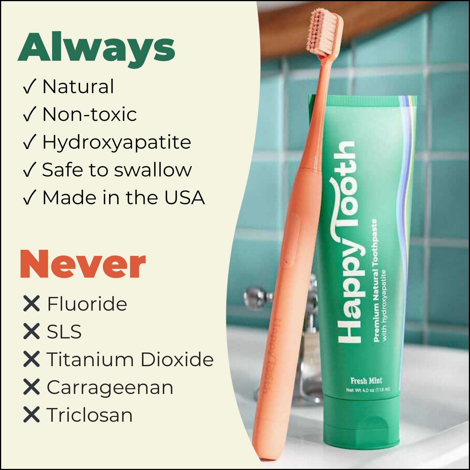 Illustration of hydroxyapatite remineralizing enamel