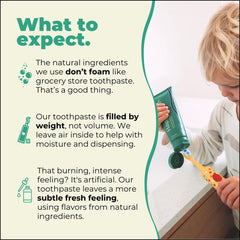 Before and after enamel remineralization showing whiter teeth