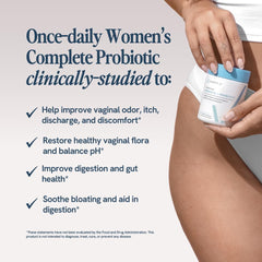 Probiotic capsules for vaginal health and pH balance