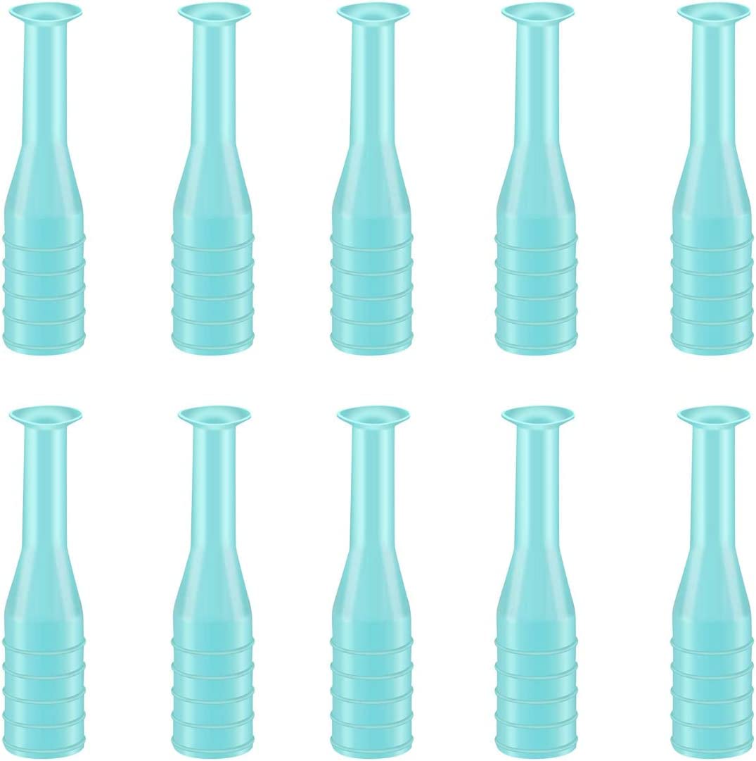 Travel-friendly scleral plunger with small bottle