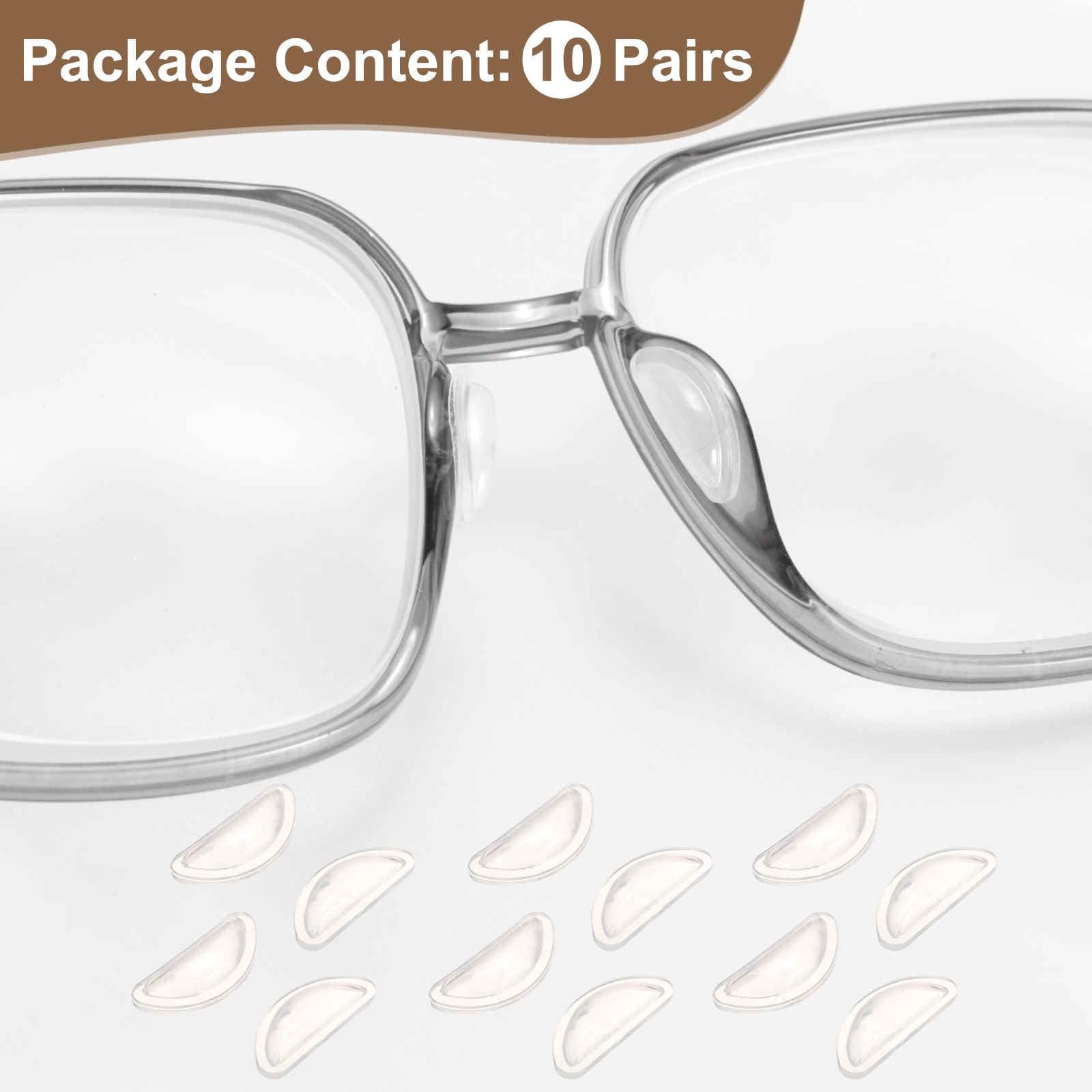 Air bag D-shaped nose pad design for comfortable nose support