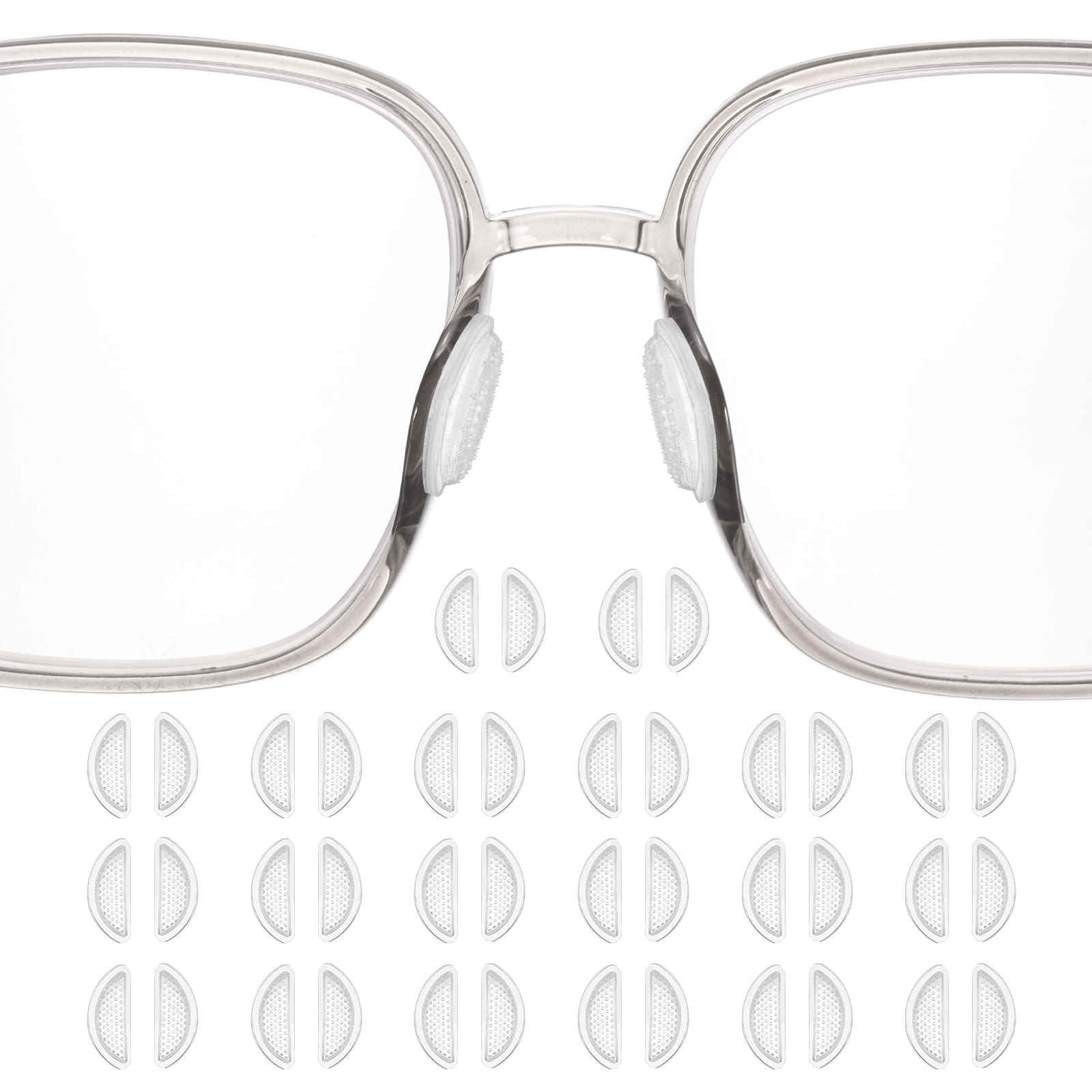 Close-up of HARFINGTON 3.5mm silicone nose pad (granular D-shaped)
