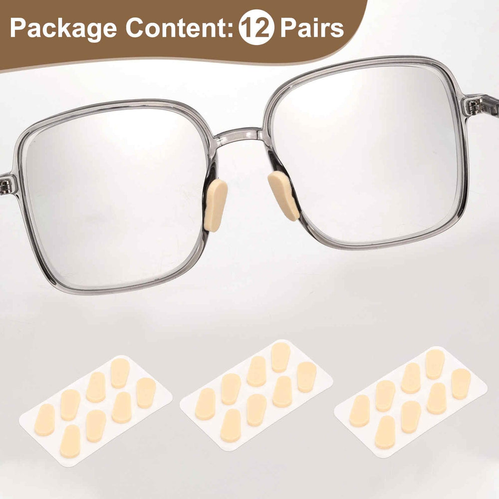 Nose pads dimensions: 16mm x 8mm x 1mm for glasses