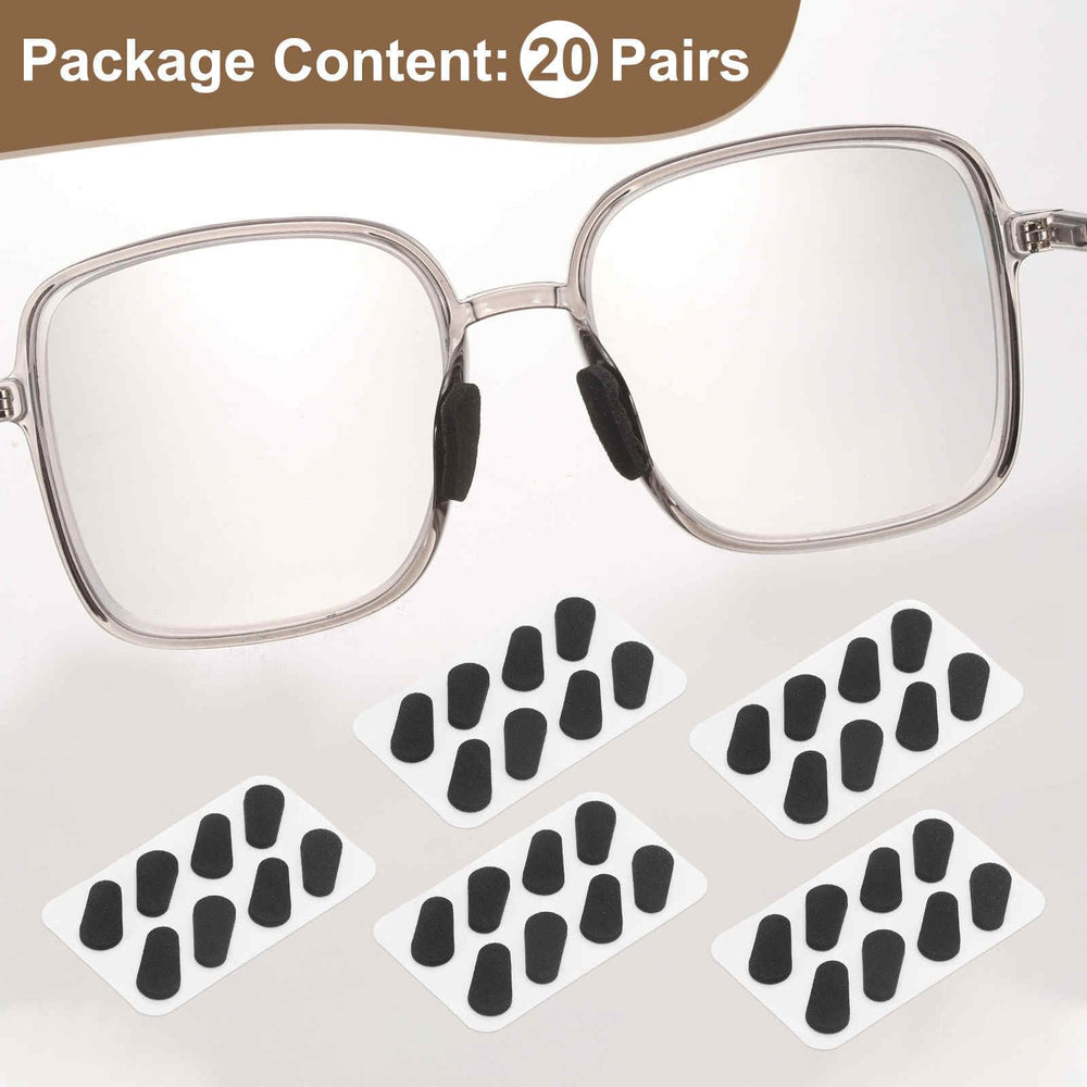 Nose pad dimensions: 16mm length, 8mm width, 1.5mm thickness