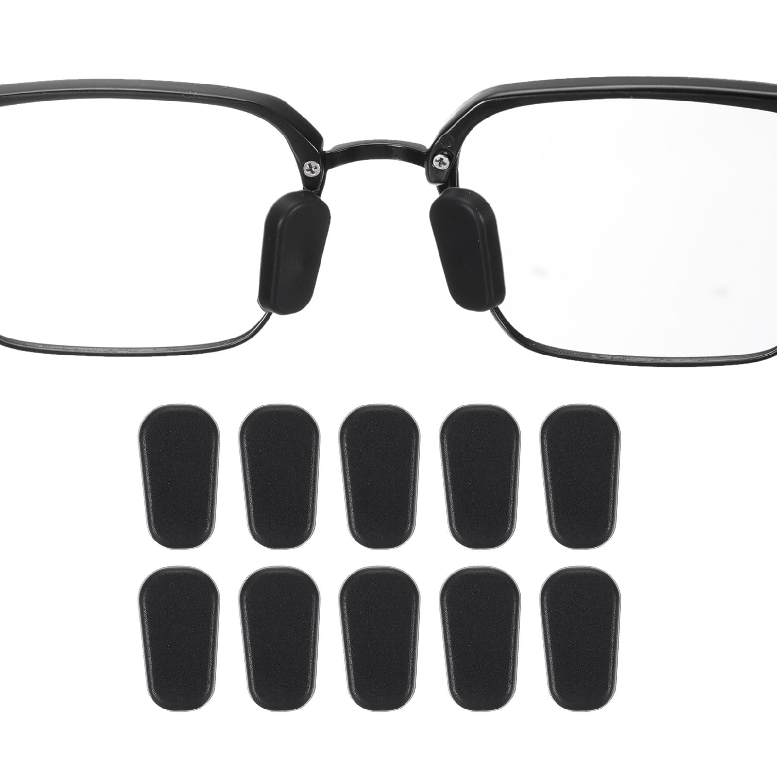 Close-up of HARFINGTON silicone nose pads showing 3 mm thickness