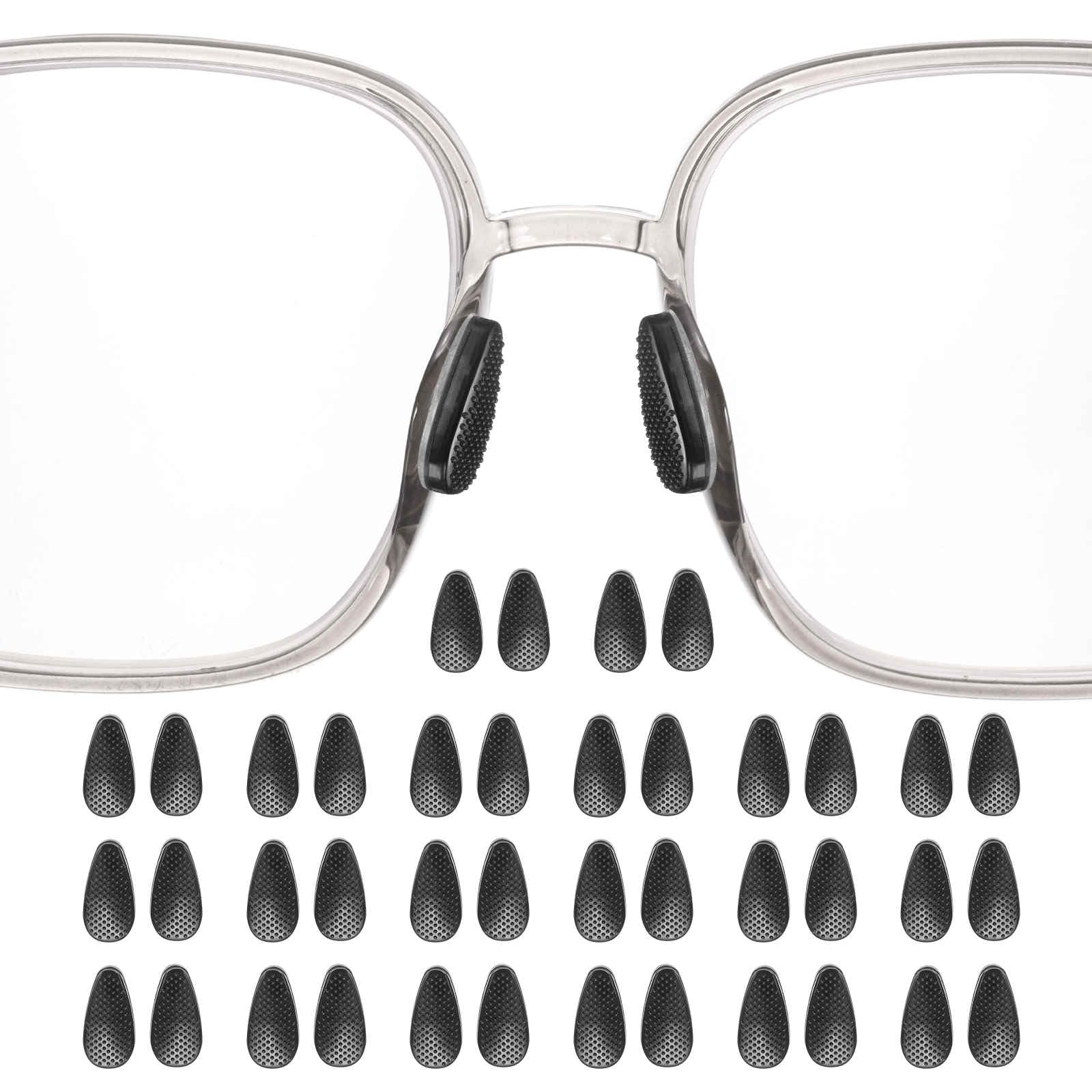 HARFINGTON silicone granular water-drop nose pads, 2.5mm, black