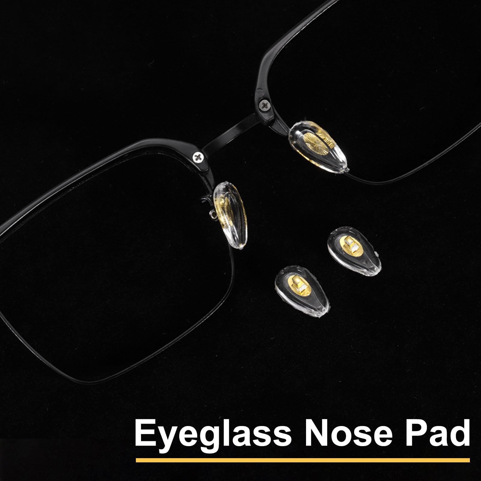 Easy installation: unscrew screws and swap nose pads, image 5