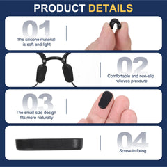 Compatible with full-frame optical frames, flat sunglasses and plastic frames