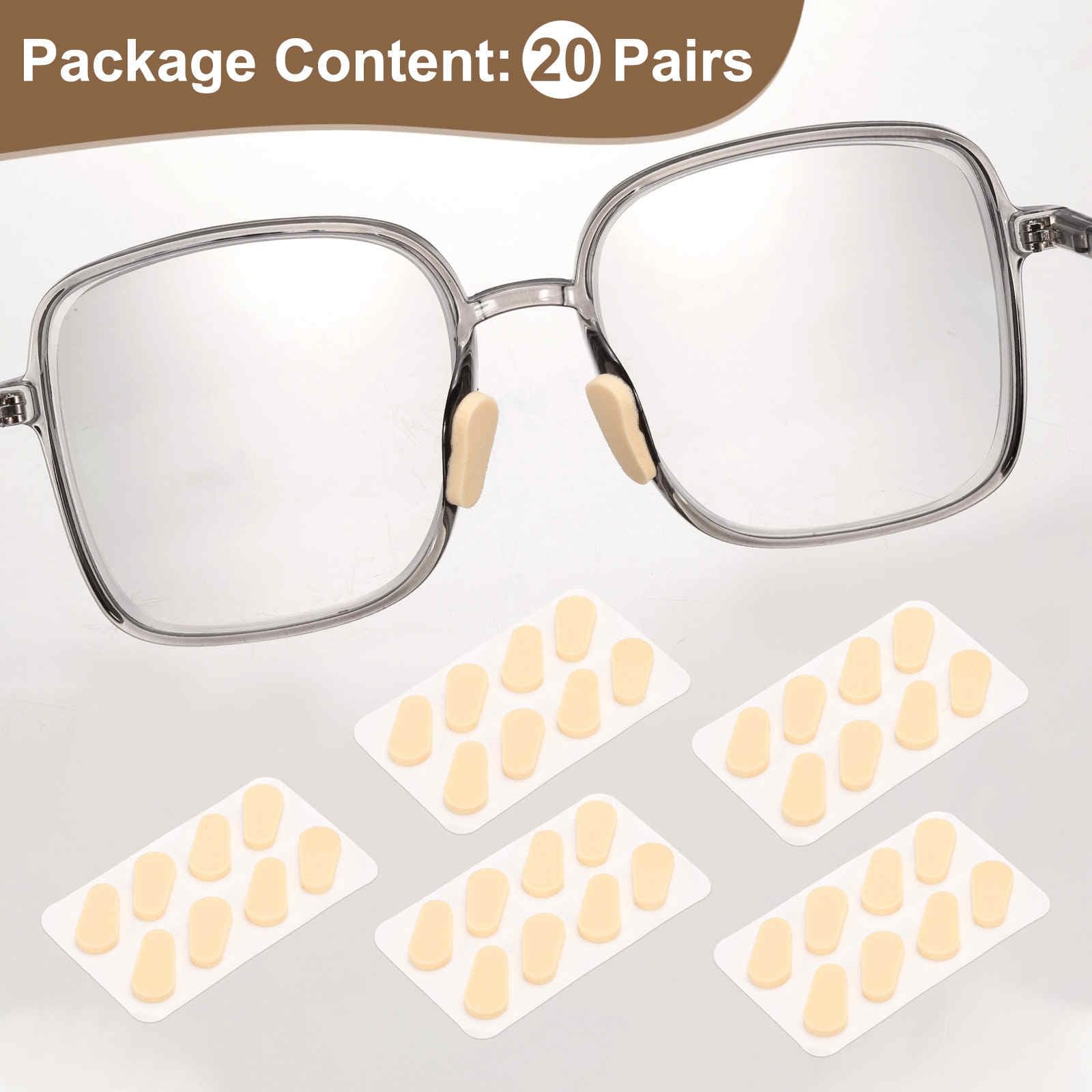 Nose pads dimensions: 16mm length, 8mm width, 1.5mm thickness