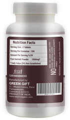 Close-up of Haritaki powder per serving 1000 mg