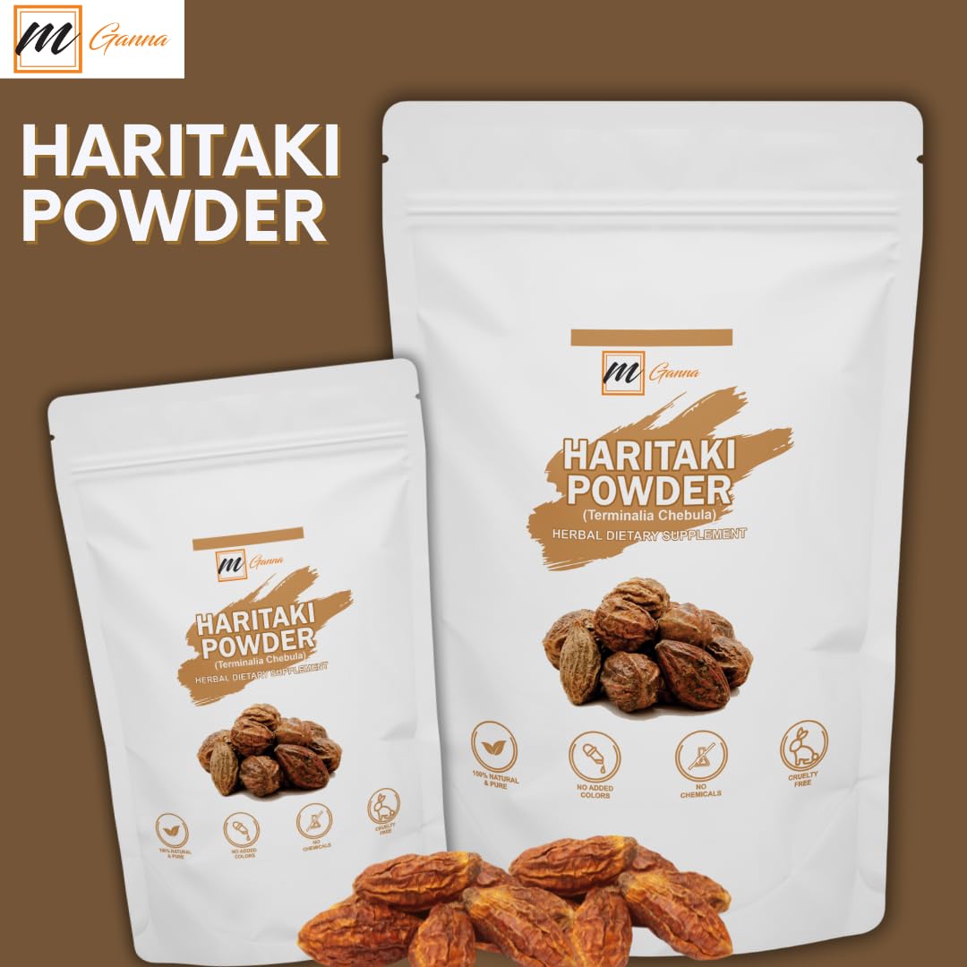 Bottle of Haritaki powder