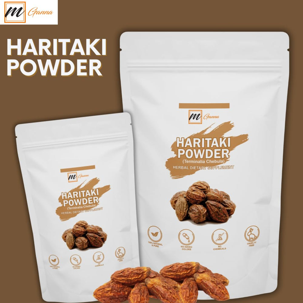 Bottle of Haritaki powder