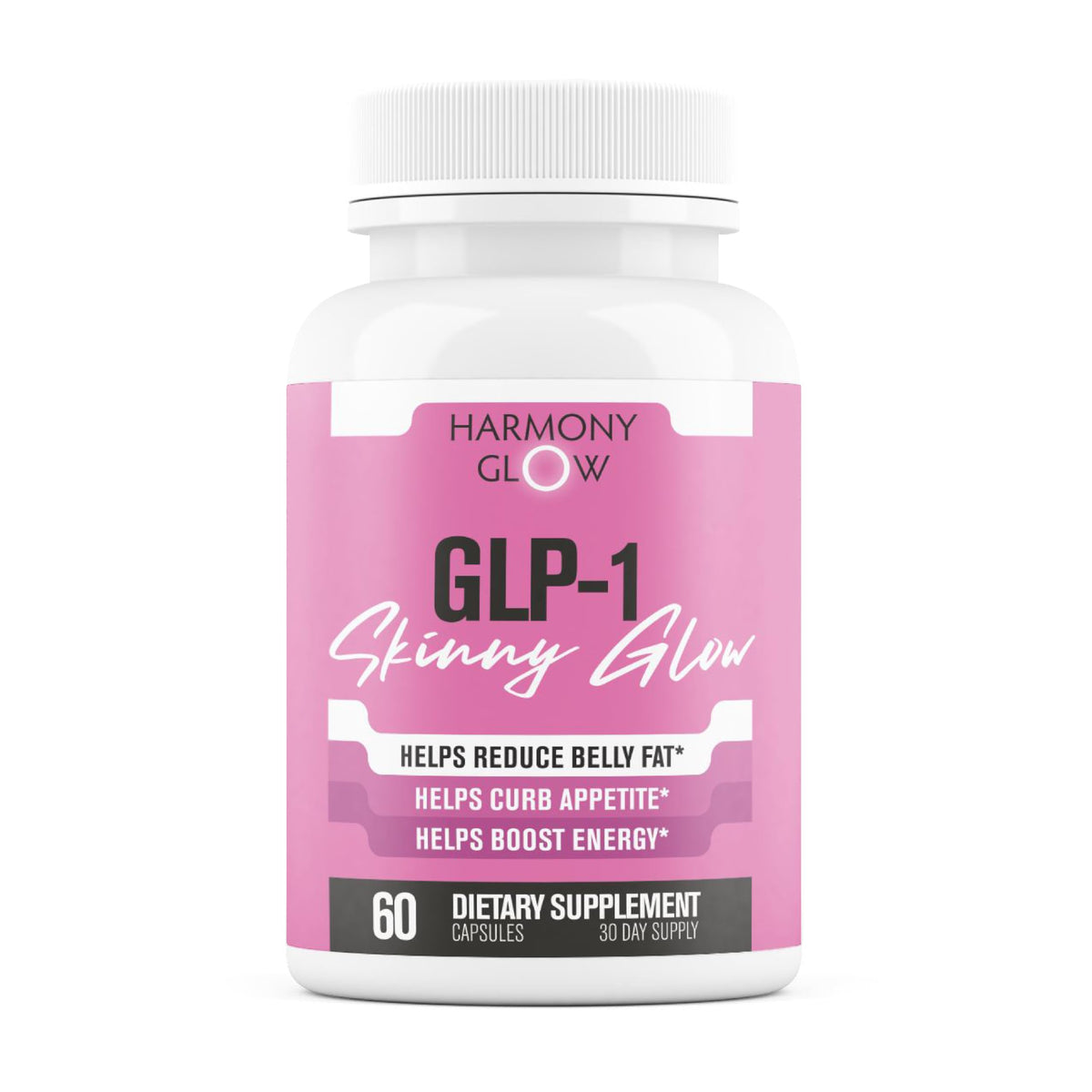 Harmony Glow GLP-1 Skinny Glow bottle and packaging