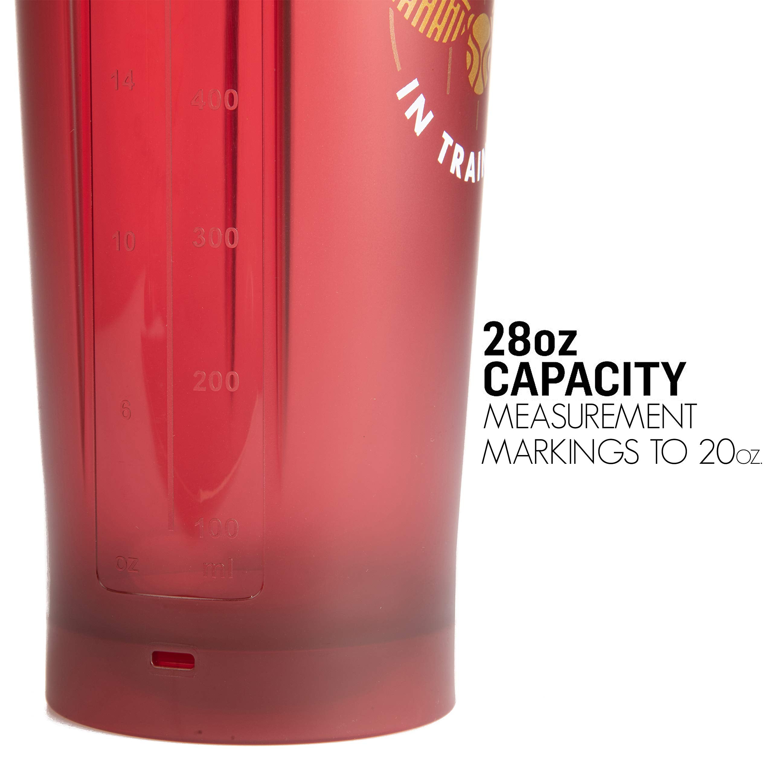 Harry Potter BlenderBottle SpoutGuard keeps the spout clean between sips