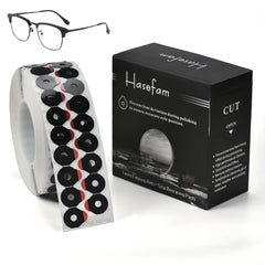 Pack of Hasefam 1000pcs lens edging blocking pads for glasses