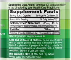 Close-up of HashiMune Health ingredients including SelenoExcell selenium