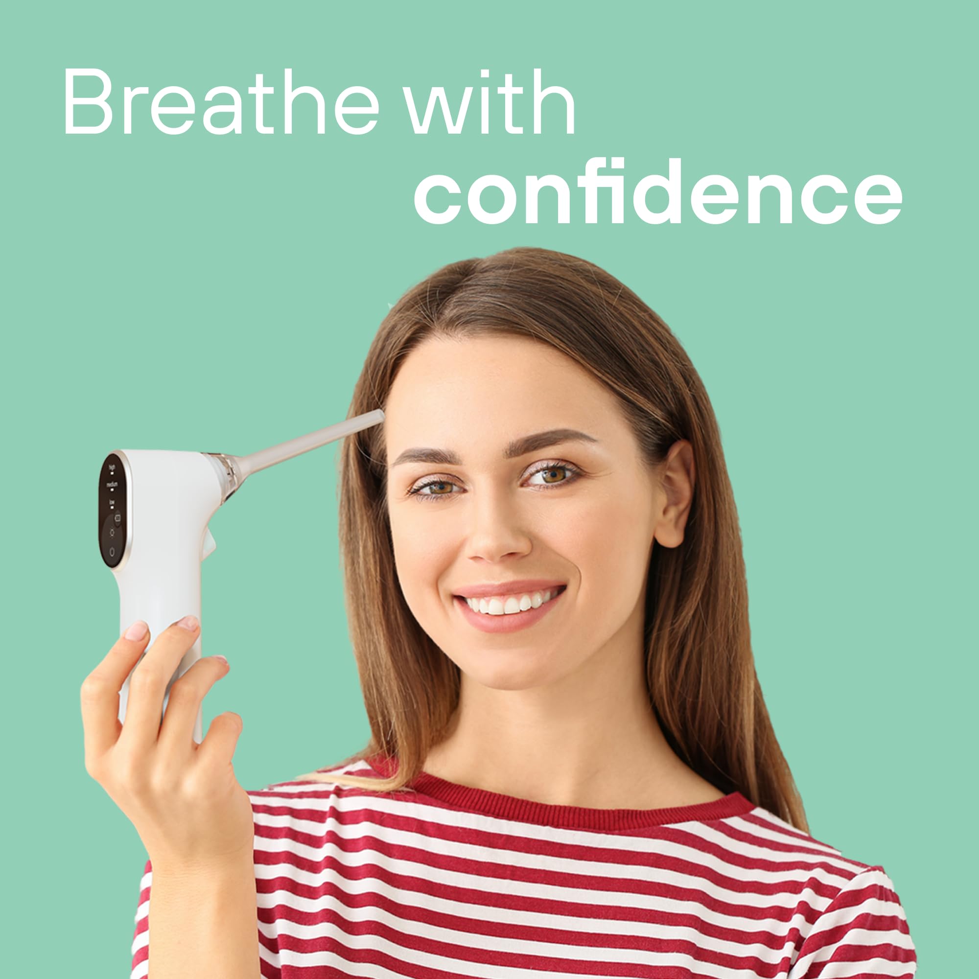 Hassle-free suction operation demonstrating easy use.