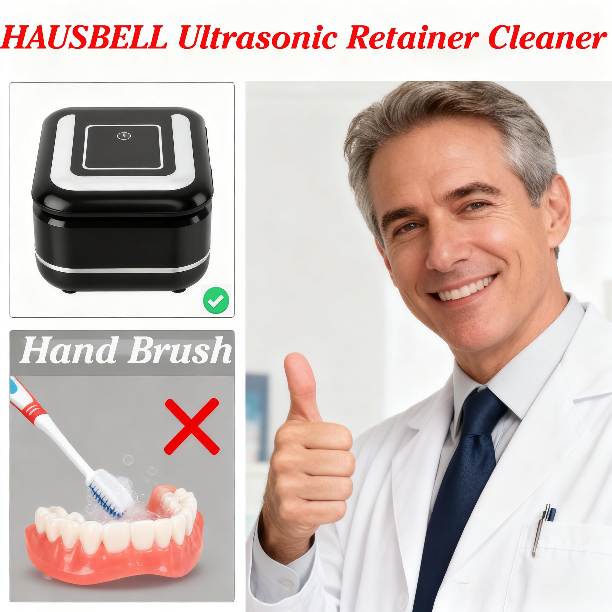 Right-angle design illustration for cleaning back molars