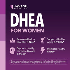 Havasu Nutrition bottle label highlighting vegan, non-GMO and gluten-free