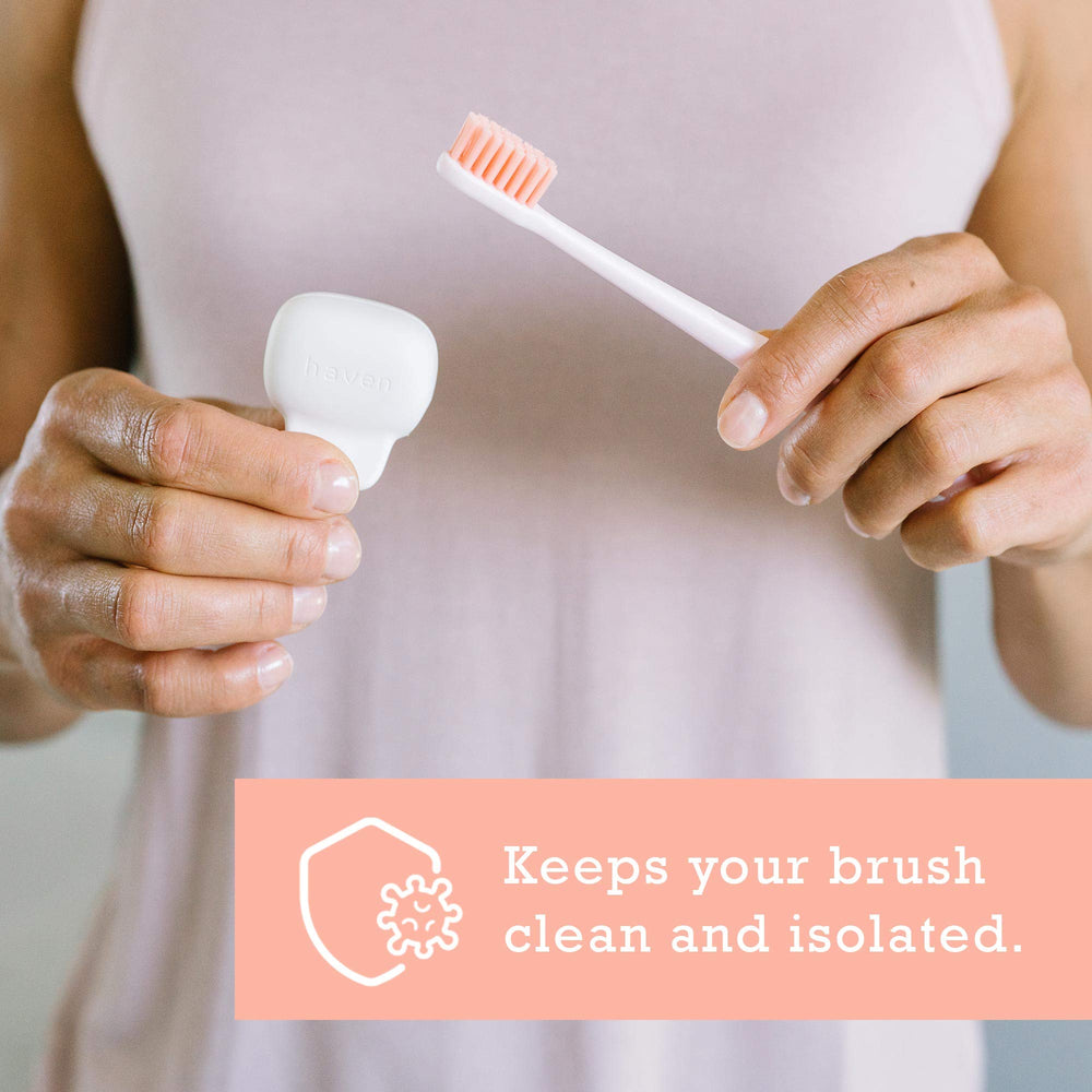 Haven Toothbrush Cover Close-up Material