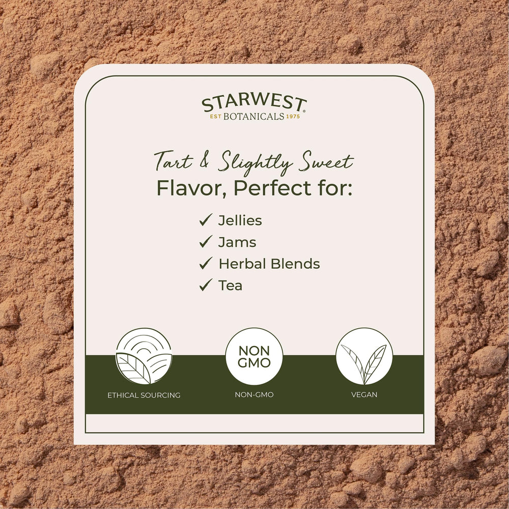Hawthorn berry powder in tea or blend