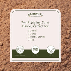 Hawthorn berry powder in tea or blend