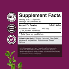 Hawthorn leaves and flowers extract packaging