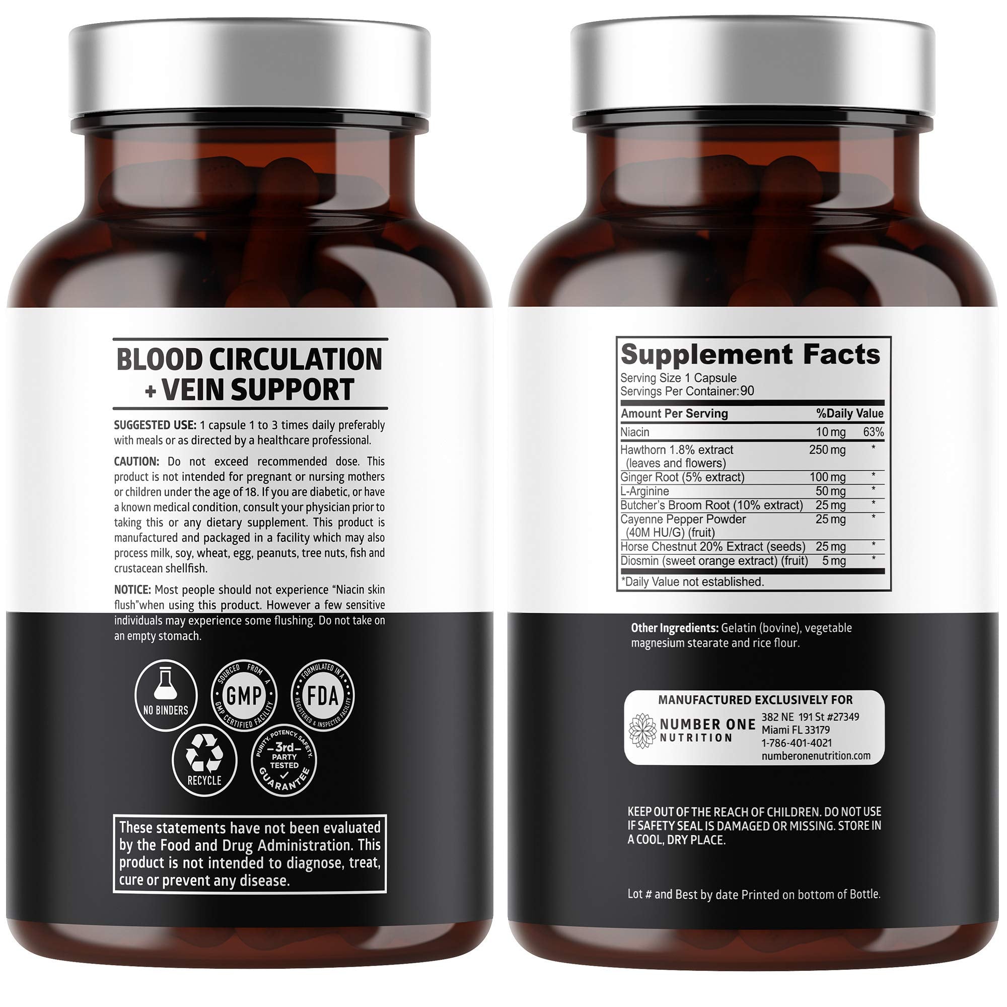 Hawthorn berries used in the formula