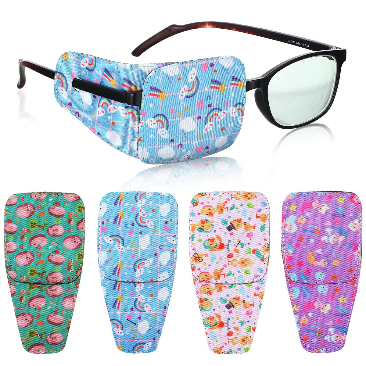 Haysandy Mermaid pattern eye patch for kids