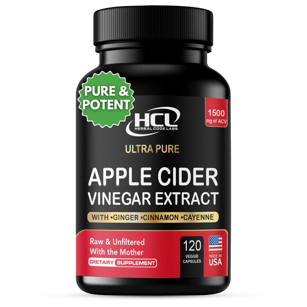 HCL HERBAL CODE LABS front packaging showing bottle and branding benefit convenience