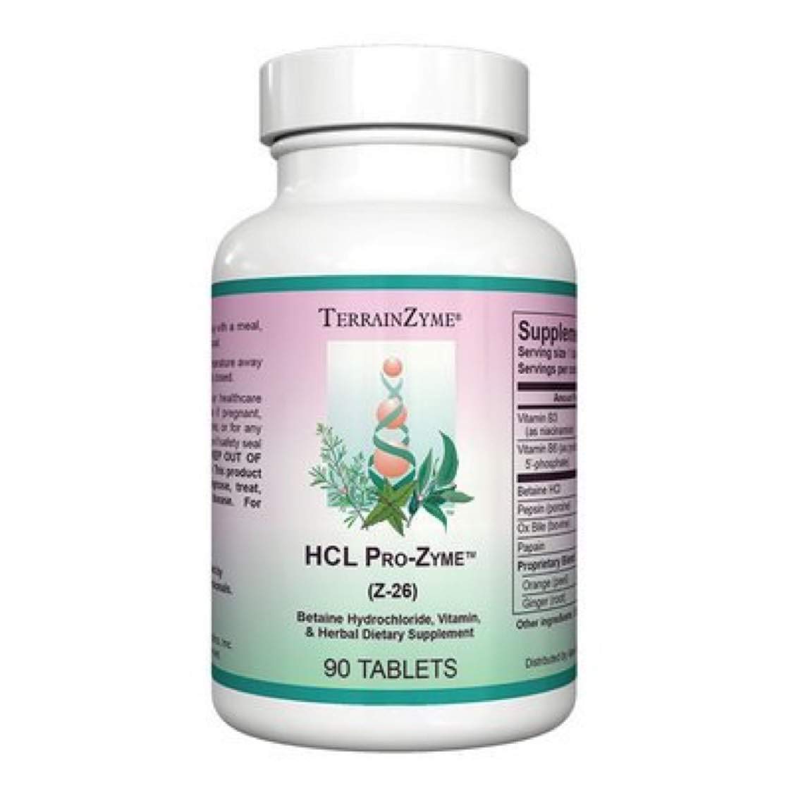 HCL ProZyme Z-26 supplement bottle by Apex Energetics