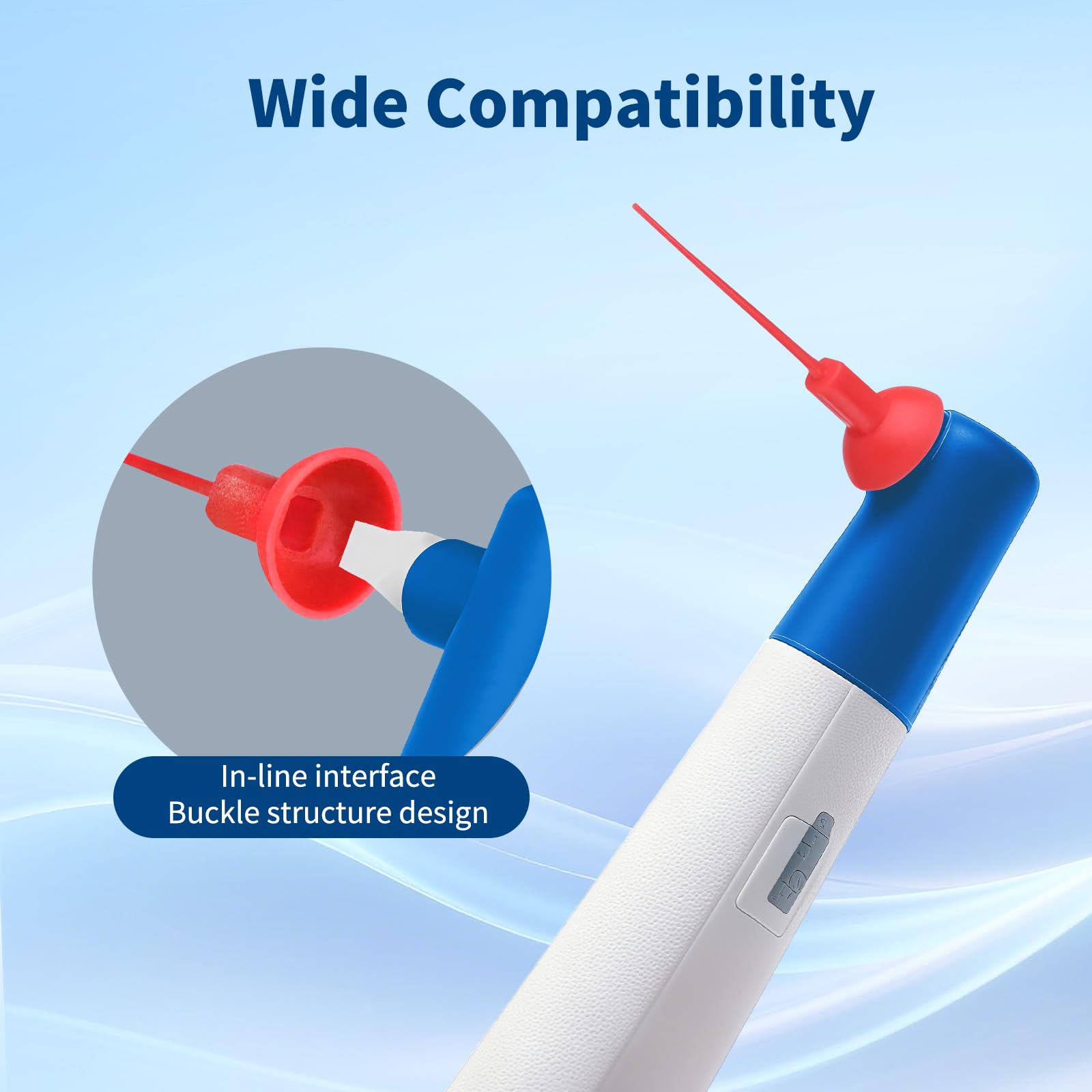 Packaging view of 20 replacement tips, model HDXQ-01M