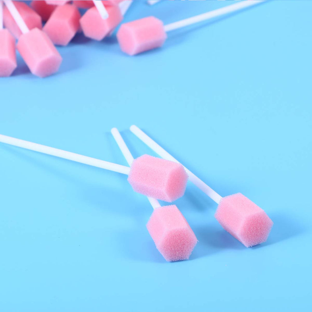 Gently moisten and refresh mouth with disposable swabs