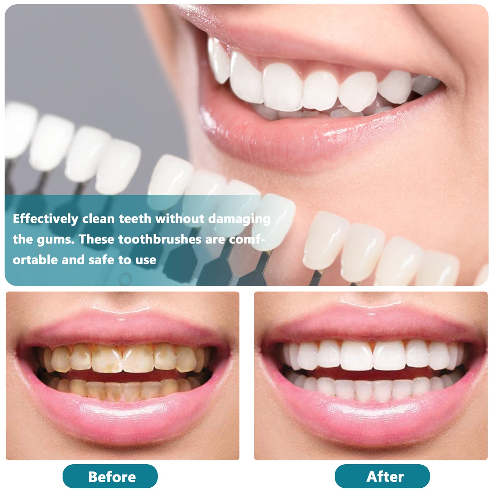 Travel-friendly denture brush compact design