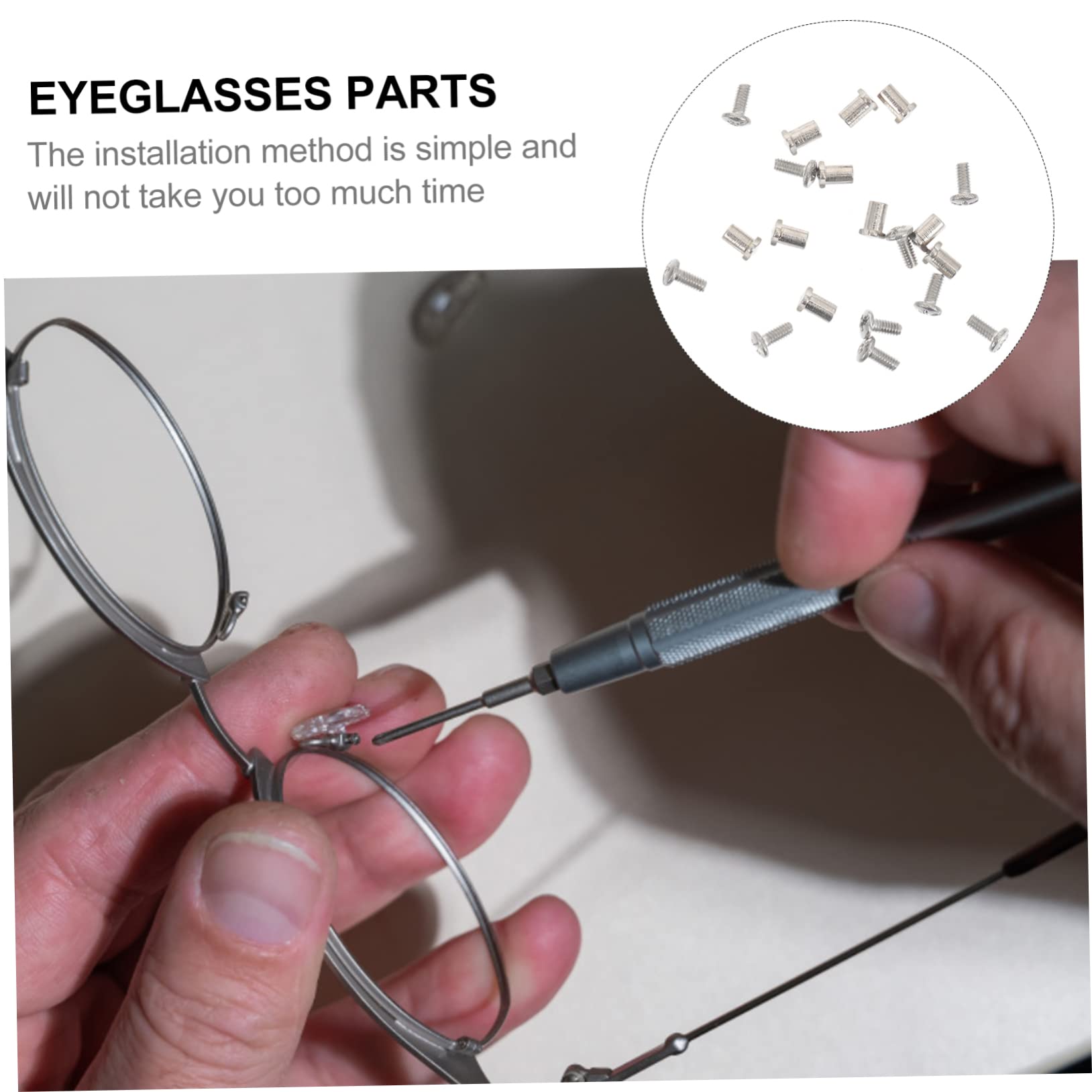 Metal components for eyewear repair kit image 7