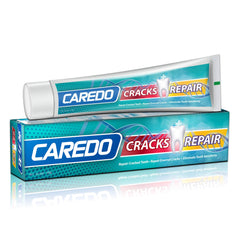 Front view of CAREDO Healing Teeth Crack Toothpaste 100g packaging