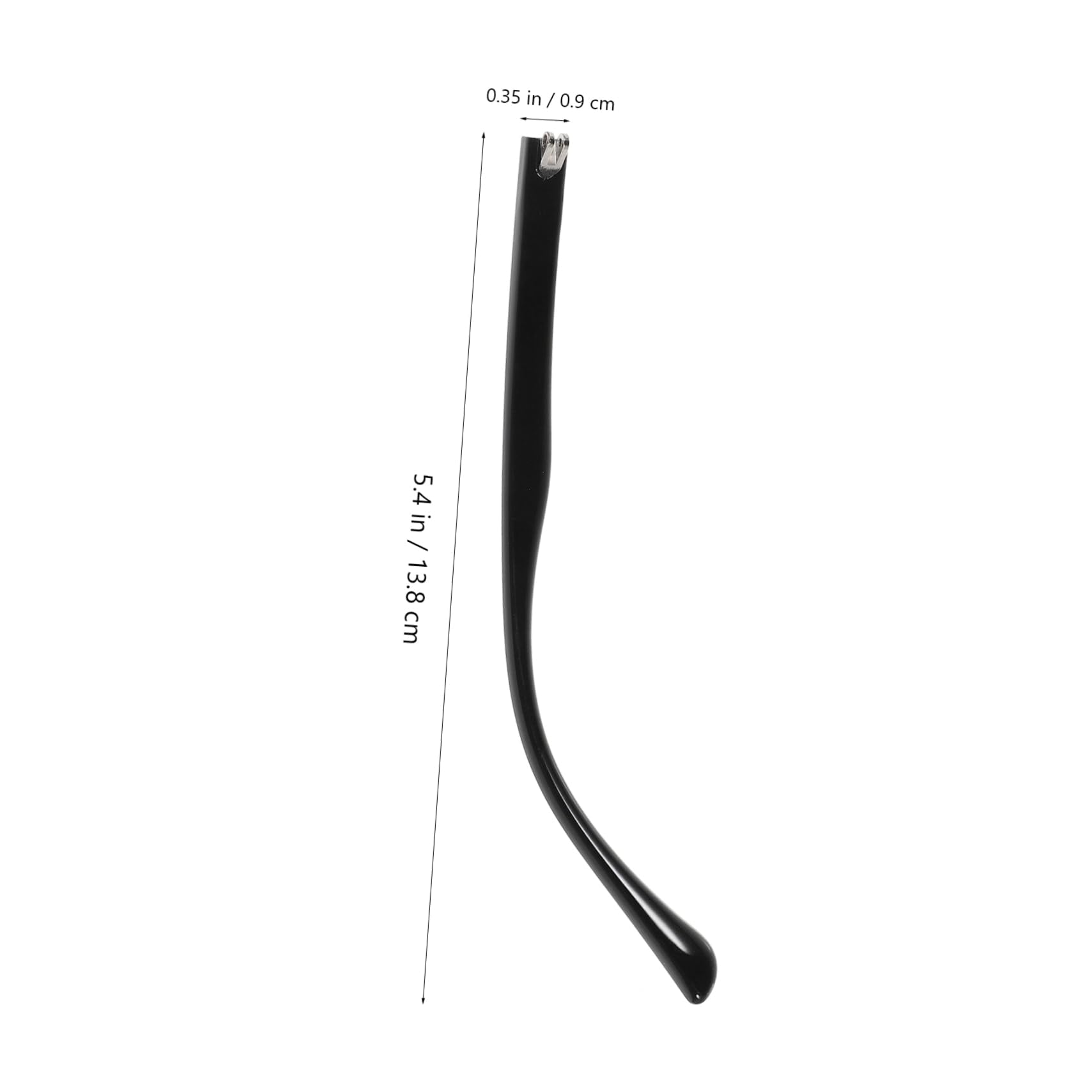 Universal glasses arms replacement close-up