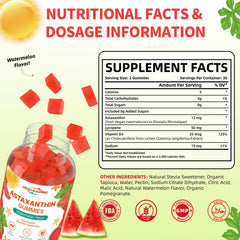 HEALOADING Astaxanthin gummies packaging box and bottle