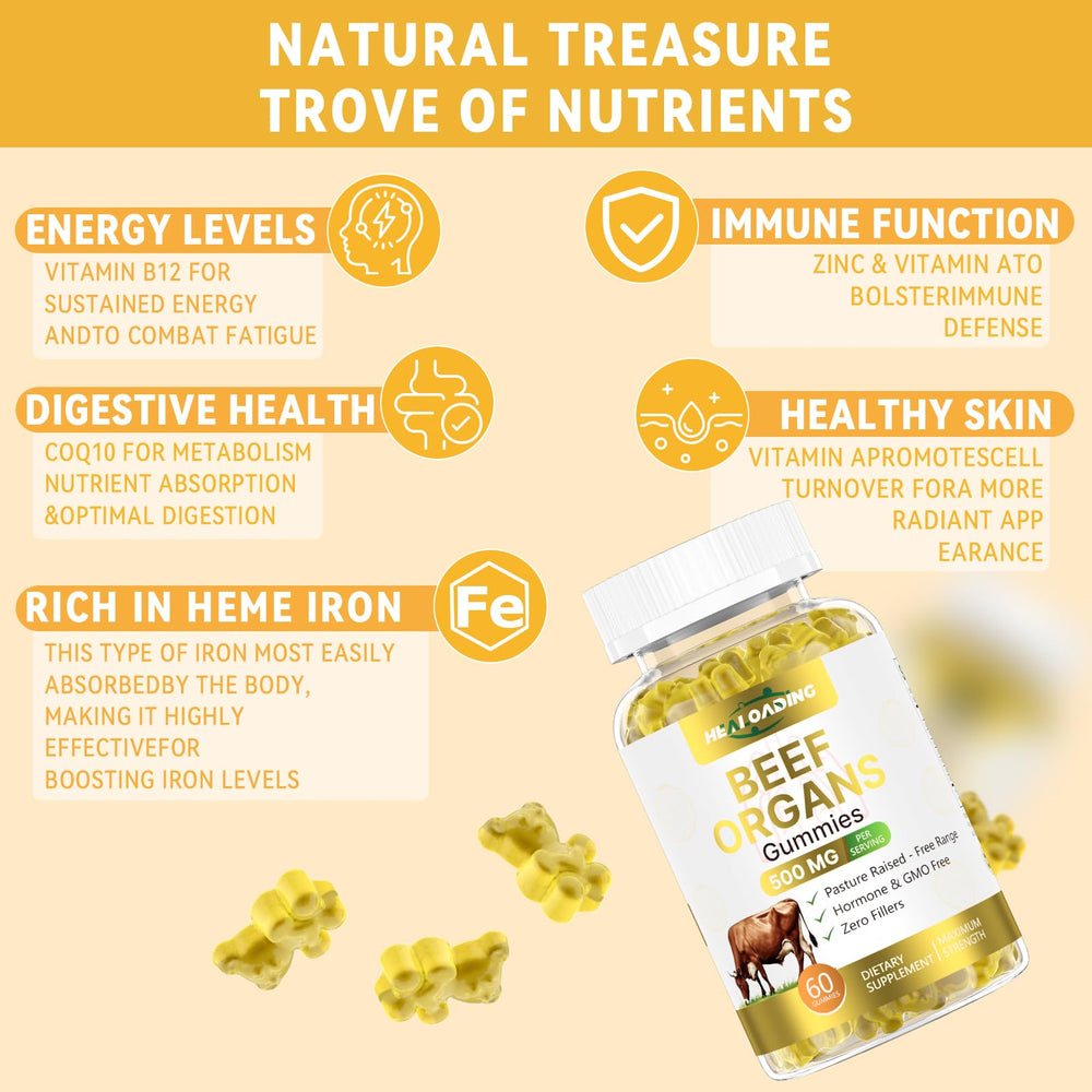 Gummies with pineapple flavor presentation