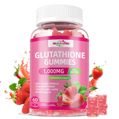 HEALOADING Glutathione Gummies bottle on white background