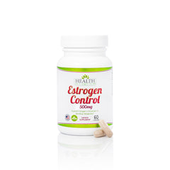 Health As It Ought To Be estrogen control supplement bottle supports daily wellness