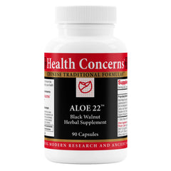 Hero image of Health Concerns Aloe 22 digestive support bottle