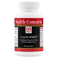 Health Concerns Calm Spirit bottle front view