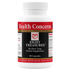 Health Concerns Eight Treasures bottle – front view