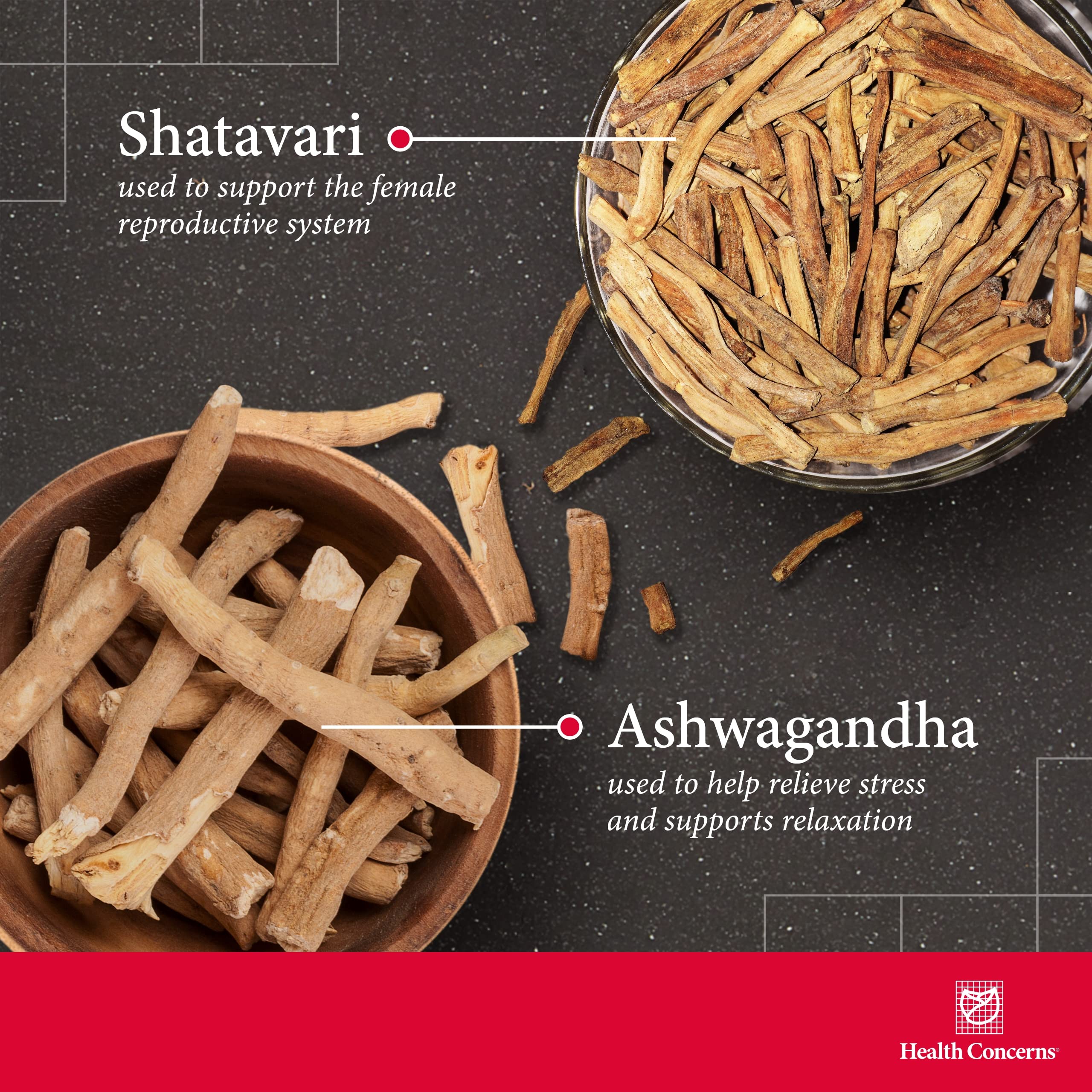 Traditional Chinese herbs nourishing blood and yin for fertility