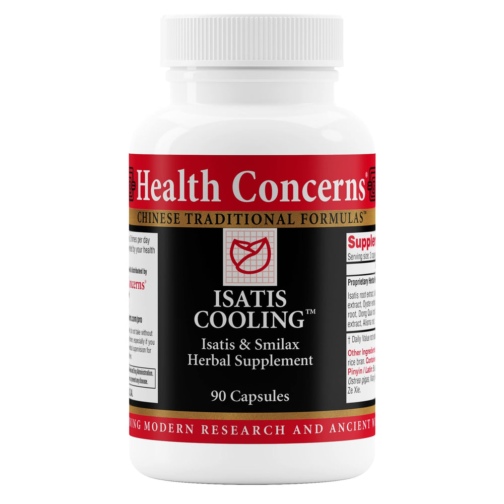 Health Concerns Isatis Cooling bottle with 90 capsules